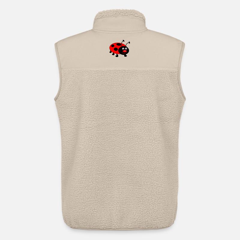 marienkäfer kind geschenk - Unisex Sherpaweste von Stanley/Stella - Beige