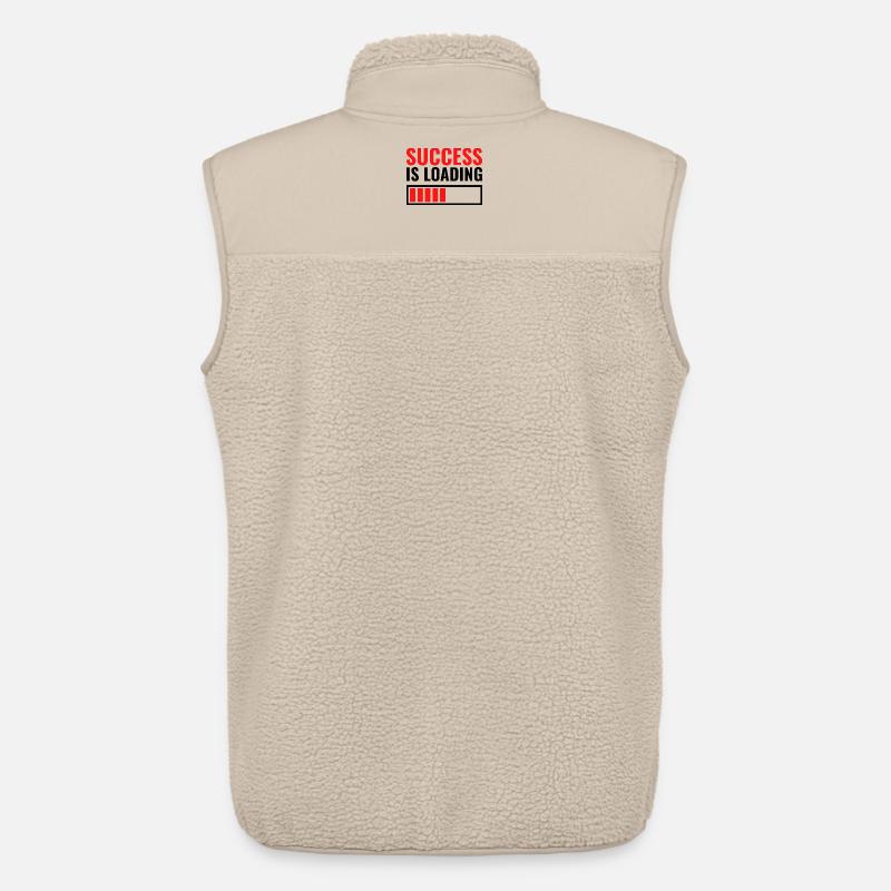 Success is loading custom gift - Unisex Sherpa Gilet by Stanley/Stella - beige
