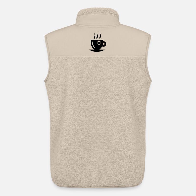 Teetasse mit Teebeutel - Unisex Sherpaweste von Stanley/Stella - Beige
