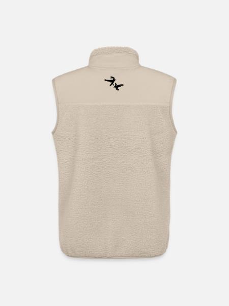 Two rafts Hugin and Munin - Unisex Sherpa Gilet by Stanley/Stella - beige