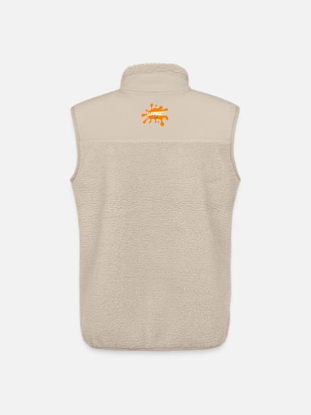 Surprise! - Unisex Sherpa Gilet by Stanley/Stella - beige