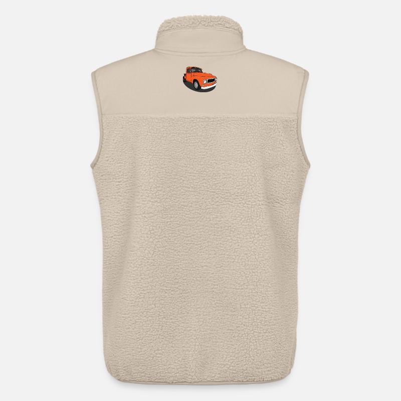 Duett Orange - Unisex Sherpaweste von Stanley/Stella - Beige