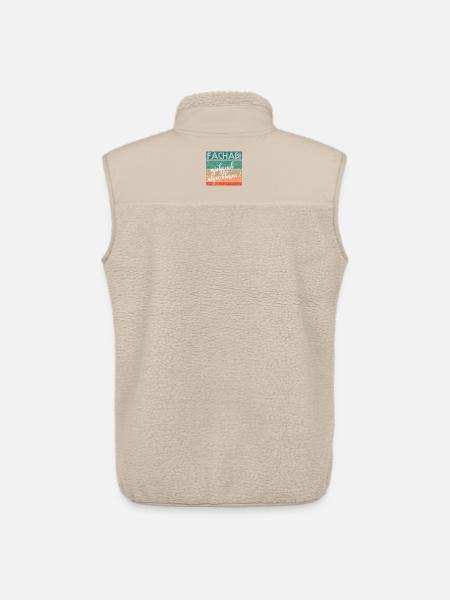 Fachabitur Fachabi Schulabschluss Geschenk - Unisex Sherpaweste von Stanley/Stella - Beige