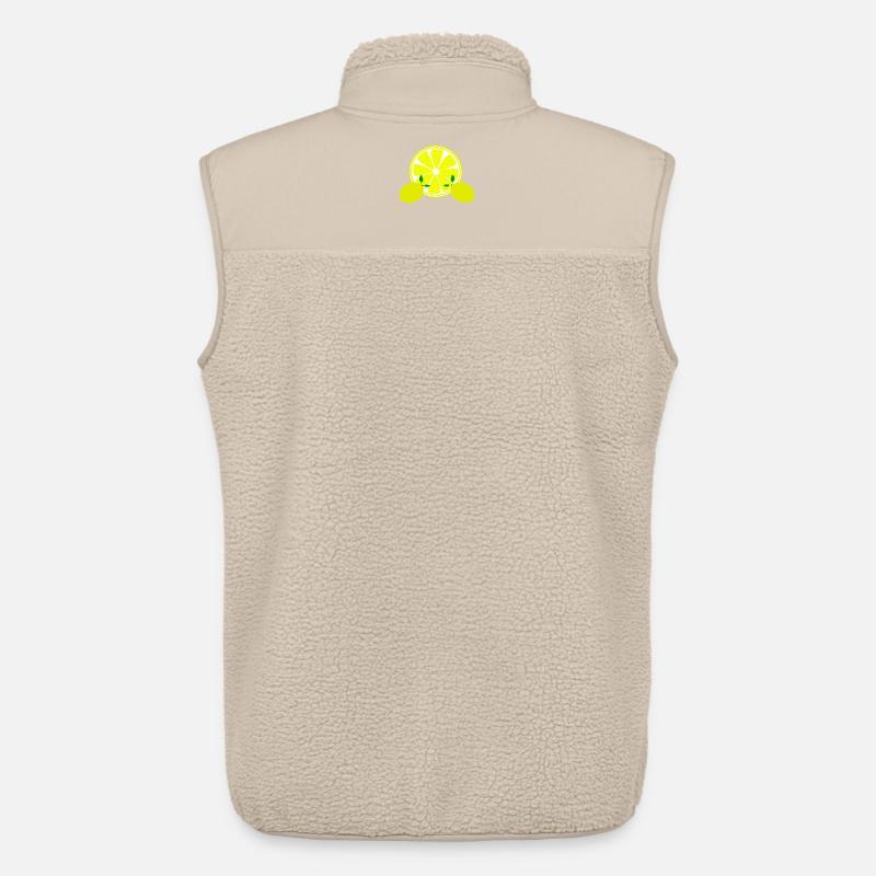 Zitrone Limone Limette - Unisex Sherpaweste von Stanley/Stella - Beige