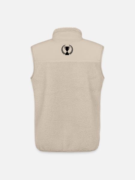 Cup sports cup laurel wreath - Unisex Sherpa Gilet by Stanley/Stella - beige