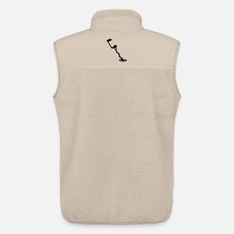 Metalldetektor - Unisex Sherpaweste von Stanley/Stella - Beige
