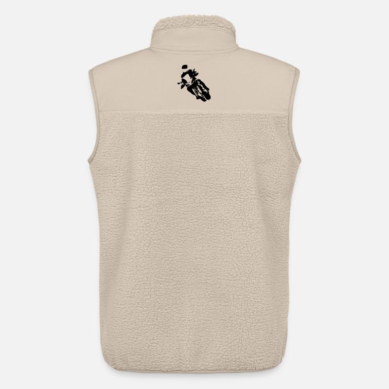 Sportbike - Unisex Sherpaweste von Stanley/Stella - Beige