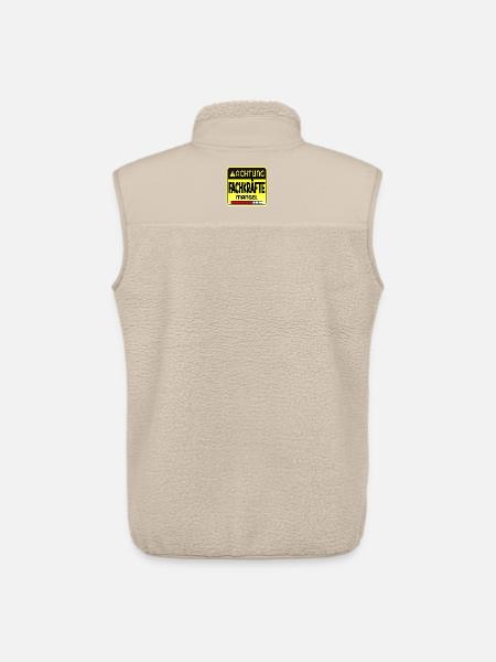 FACHKRÄFTE MANGEL SPRÜCHE - Unisex Sherpaweste von Stanley/Stella - Beige
