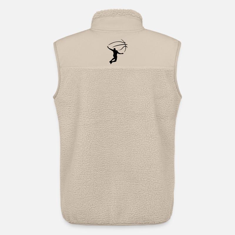 Sport - Unisex Sherpaweste von Stanley/Stella - Beige