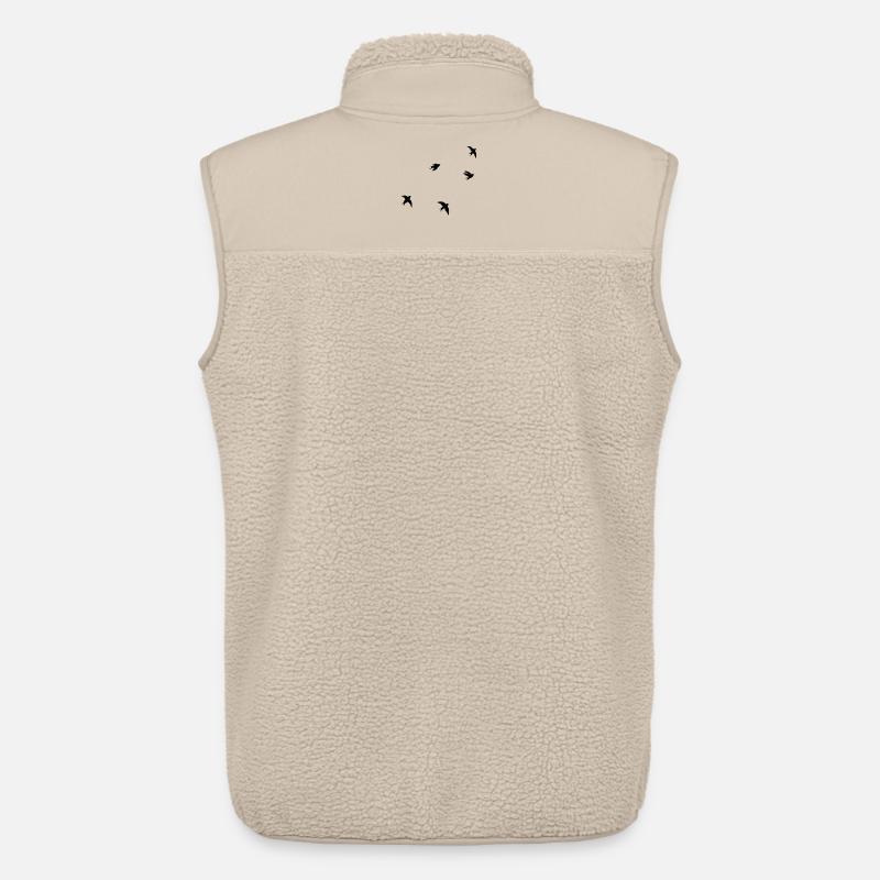 Mauersegler - Unisex Sherpaweste von Stanley/Stella - Beige
