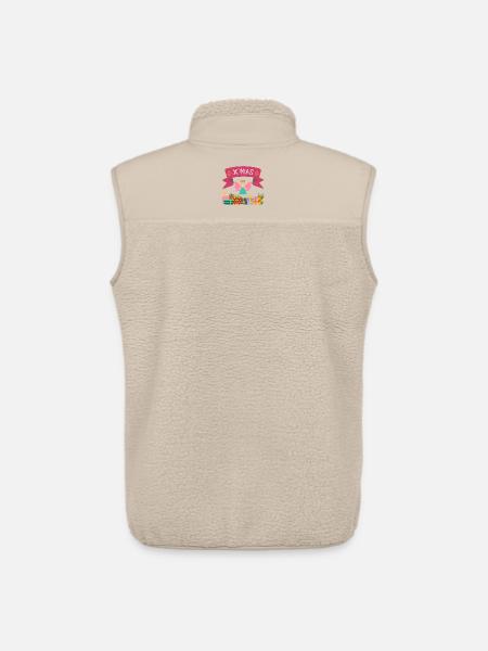 XMAS Engel mit Geschenken - Unisex Sherpaweste von Stanley/Stella - Beige