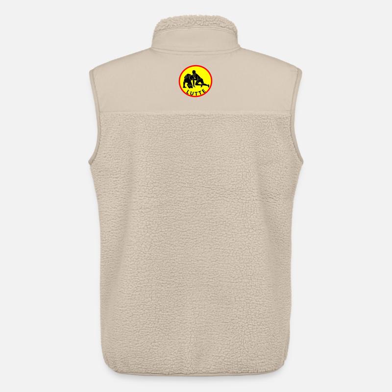 kämpfen - Unisex Sherpaweste von Stanley/Stella - Beige