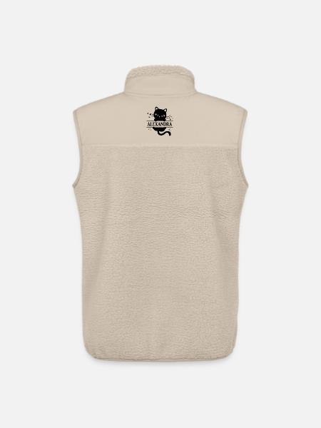 t-shirt Alexandra t-shirt gift idea - Unisex Sherpa Gilet by Stanley/Stella - beige