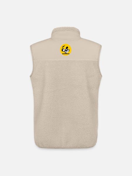 Bartender - Unisex Sherpa Gilet by Stanley/Stella - beige