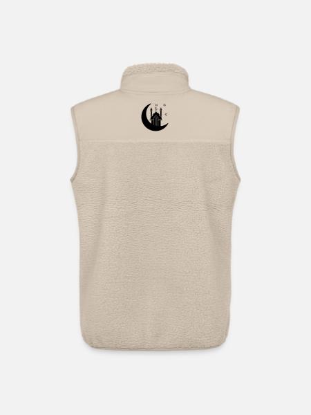 Moschee religiöse Kultstätte im Mond - Unisex Sherpaweste von Stanley/Stella - Beige