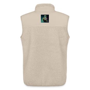 Personifikation des Waldes - Unisex Sherpaweste von Stanley/Stella - Beige - Hinten - AI Model Male 178 light (178cm)