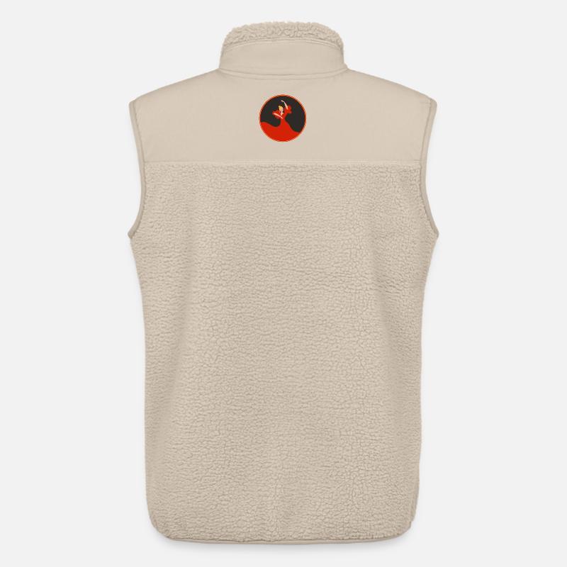 Flamenco Tänzerin 2 - Unisex Sherpaweste von Stanley/Stella - Beige