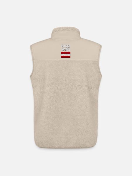 Passt scho - Unisex Sherpaweste von Stanley/Stella - Beige