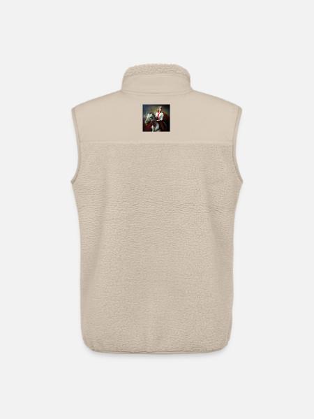 Dyno rider 01 - Unisex Sherpa Gilet by Stanley/Stella - beige