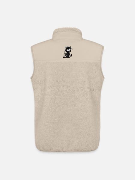 Sensenmann mit Sense - Halloween - Unisex Sherpaweste von Stanley/Stella - Beige