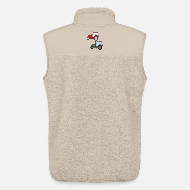 traktor treffen - Unisex Sherpaweste von Stanley/Stella - Beige