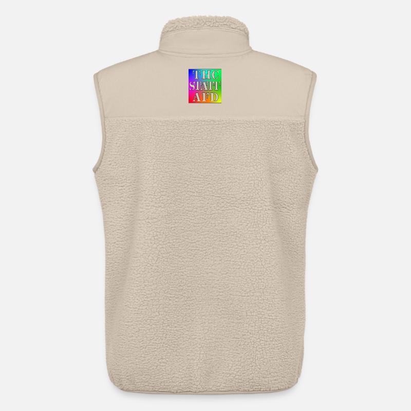 THC STATT AFD - Unisex Sherpaweste von Stanley/Stella - Beige