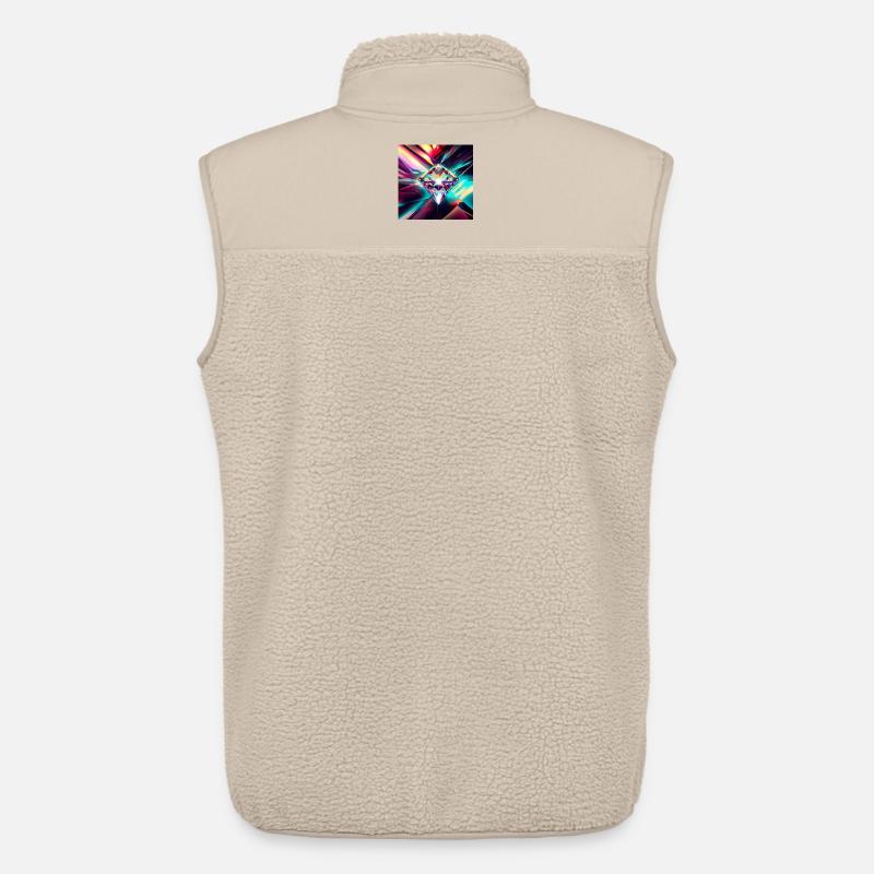 Diamant - Unisex Sherpaweste von Stanley/Stella - Beige