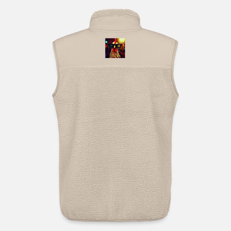 Fancy Chicken I - Unisex Sherpaweste von Stanley/Stella - Beige