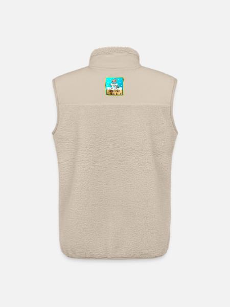 DANKESCHÖN GESCHENKE - SCHNEE SCHIPPEN FAULTIERE - Unisex Sherpaweste von Stanley/Stella - Beige