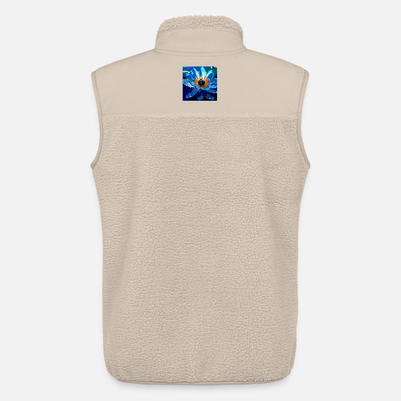 Der Blaue Lotus - Unisex Sherpaweste von Stanley/Stella - Beige