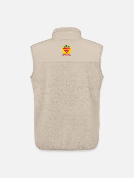 Meurthe-et-Moselle - Unisex Sherpa Gilet by Stanley/Stella - beige