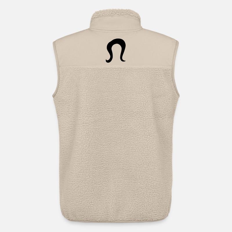 Coiffure - Veste sans manches sherpa unisexe Stanley/Stella - beige