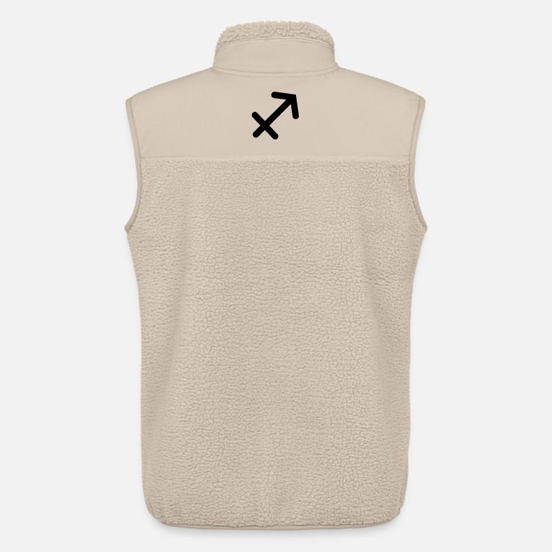 Sternzeichen Schütze Schütze - Unisex Sherpaweste von Stanley/Stella - Beige
