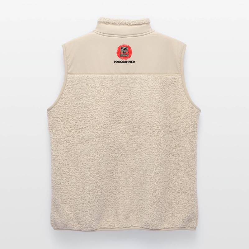 Computer Developer Programmer Code Scripting Unisex Sherpa Gilet by Stanley/Stella