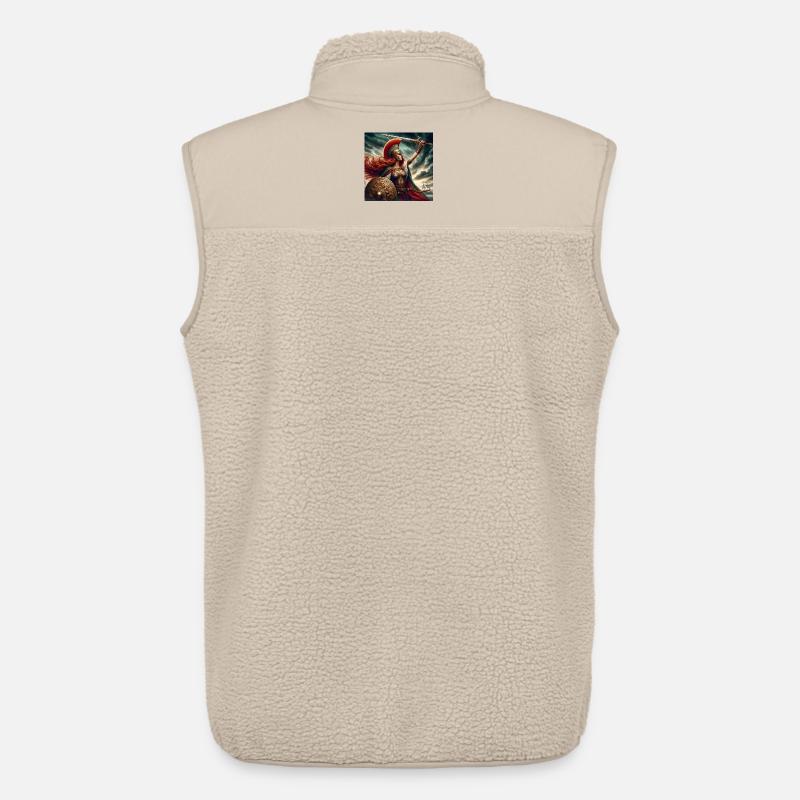 Die Macht eines keltischen Kriegers - Unisex Sherpaweste von Stanley/Stella - Beige