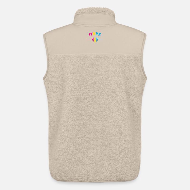 LGBT Pride Monat - IYKYK Pansexual - Unisex Sherpaweste von Stanley/Stella - Beige