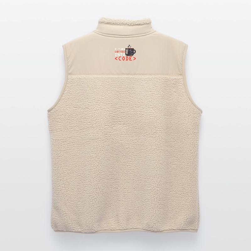 Aus Kaffee Code generieren Programmierer Unisex Sherpaweste von Stanley/Stella