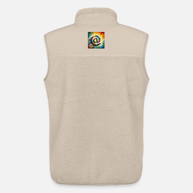 Symbol 7 - Unisex Sherpaweste von Stanley/Stella - Beige