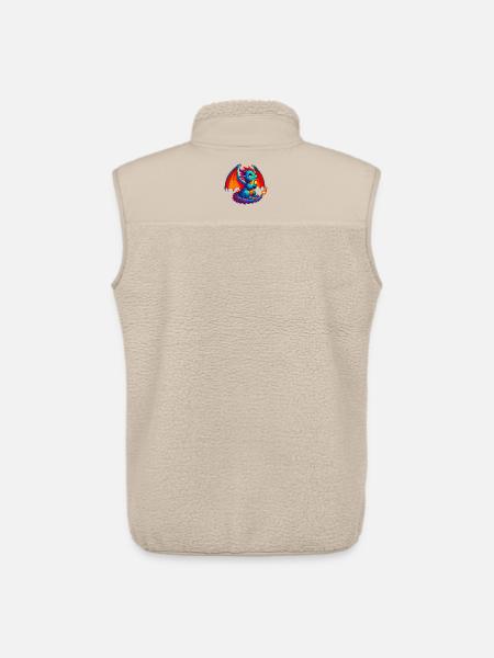 Dragon - Unisex Sherpa Gilet by Stanley/Stella - beige