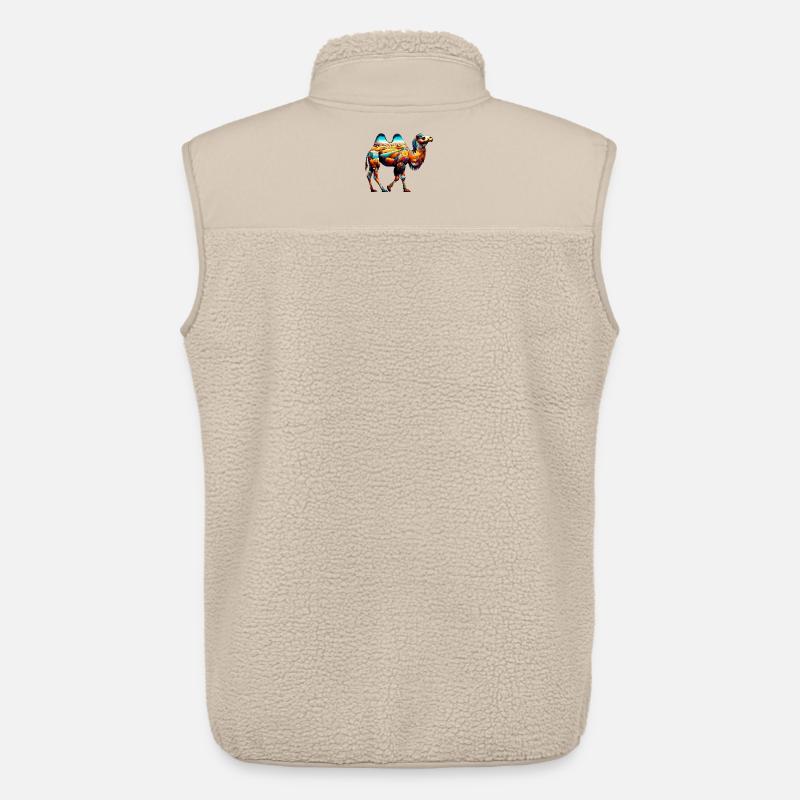 Kamel - Unisex Sherpaweste von Stanley/Stella - Beige
