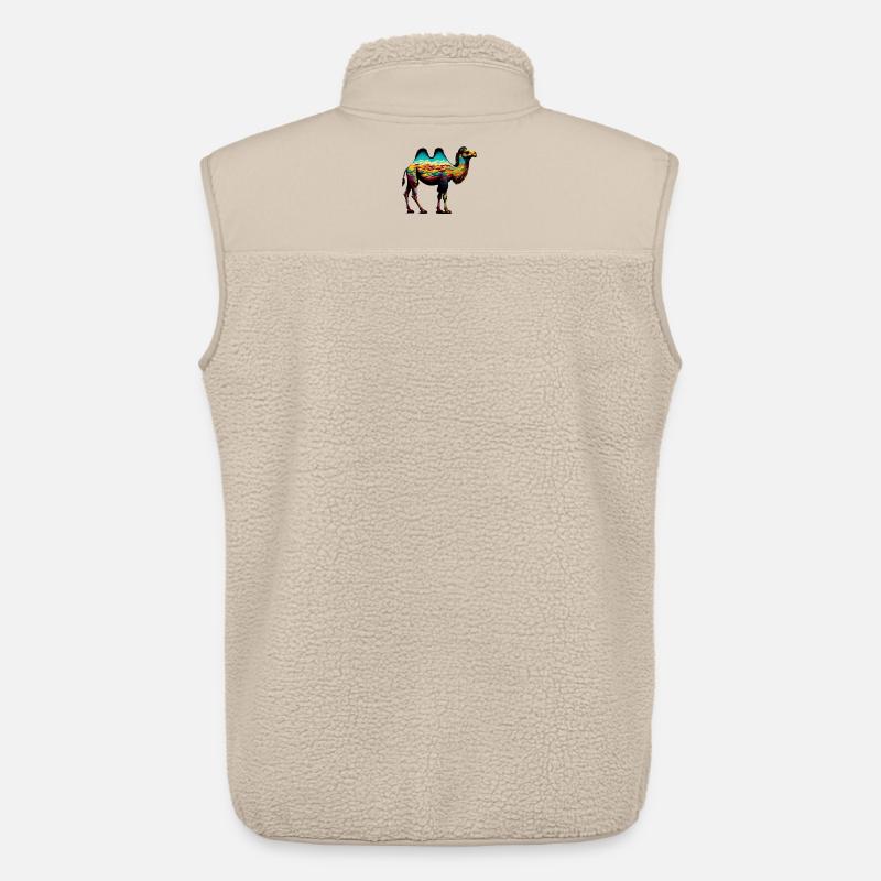 Kamel - Unisex Sherpaweste von Stanley/Stella - Beige