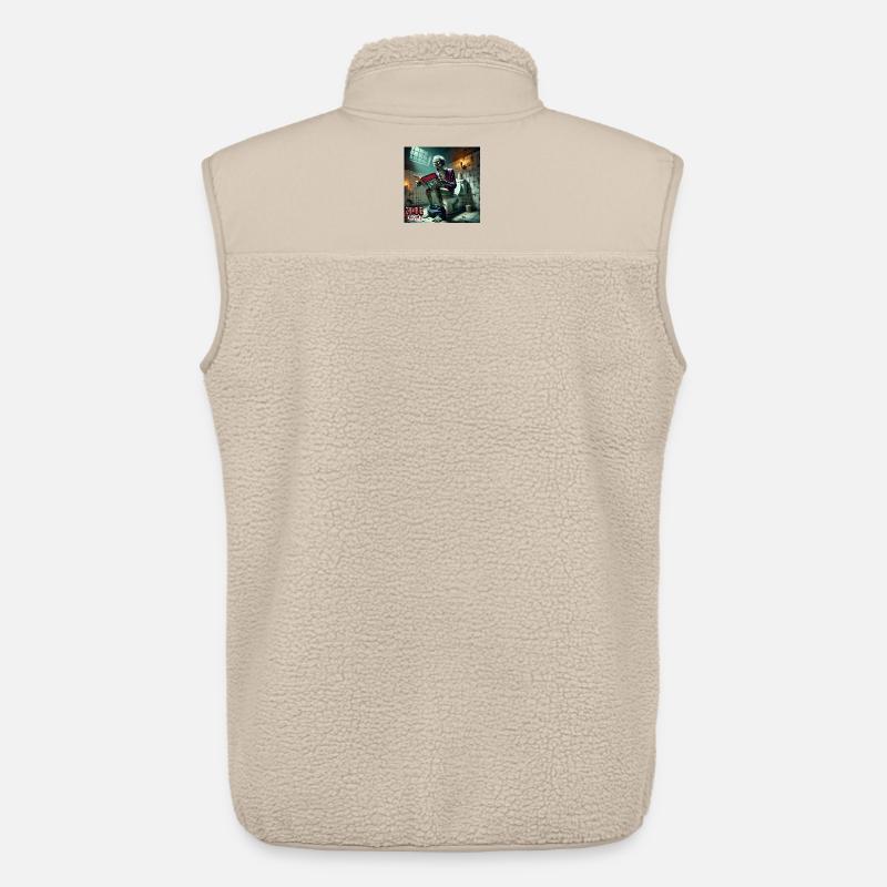 Zombie Klo - Unisex Sherpaweste von Stanley/Stella - Beige
