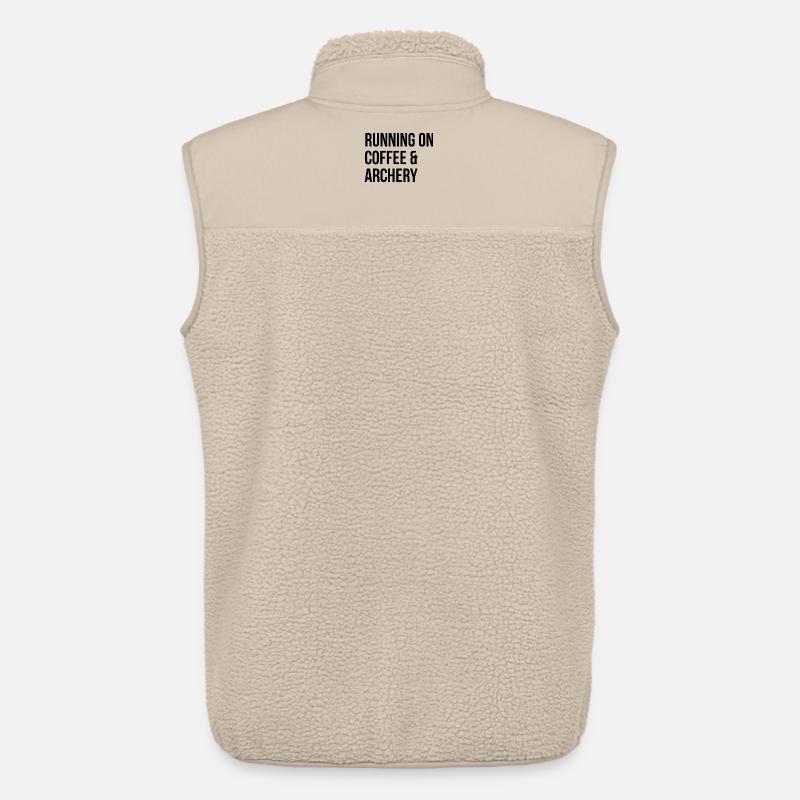 Bogenschießen - Unisex Sherpaweste von Stanley/Stella - Beige