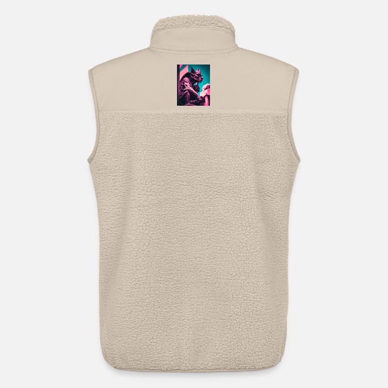 Gargoyle - Unisex Sherpaweste von Stanley/Stella - Beige