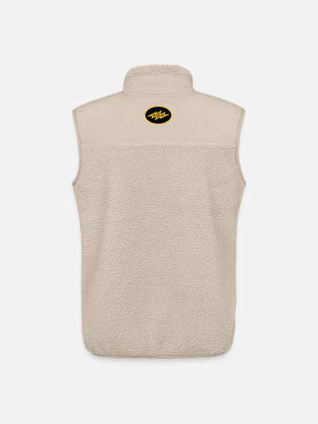 bolt - Unisex Sherpa Gilet by Stanley/Stella - beige