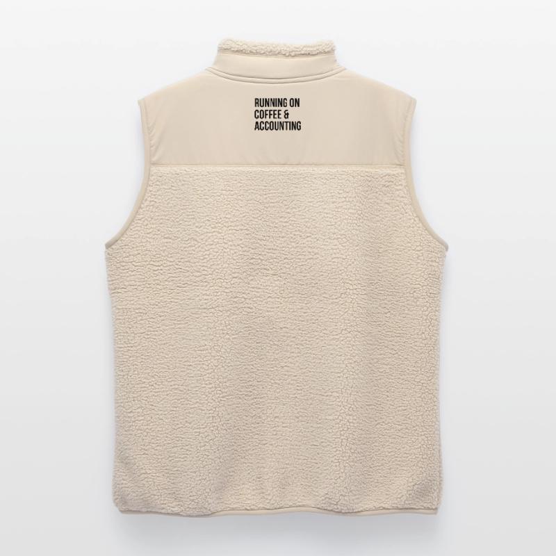 Comptable Comptable Comptable Veste sans manches sherpa unisexe Stanley/Stella