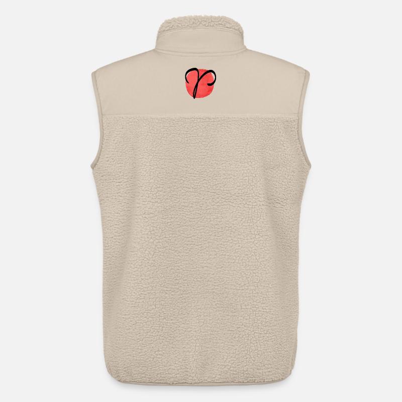 Sternzeichen Widder - Unisex Sherpaweste von Stanley/Stella - Beige