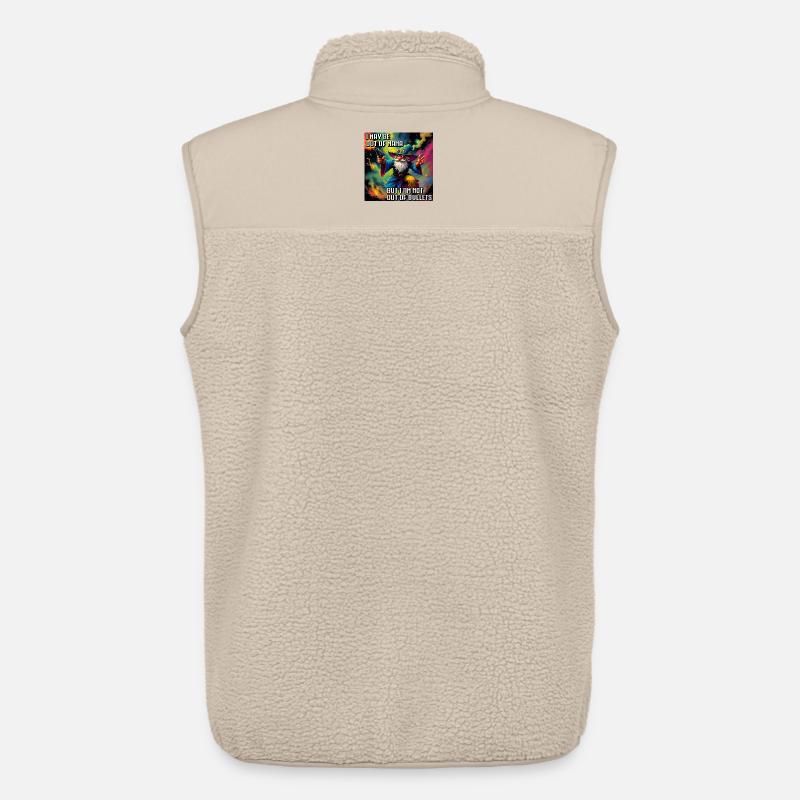 OutOfMana - Unisex Sherpaweste von Stanley/Stella - Beige