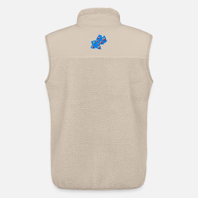 Midi-Pyrénées Region - Unisex Sherpaweste von Stanley/Stella - Beige