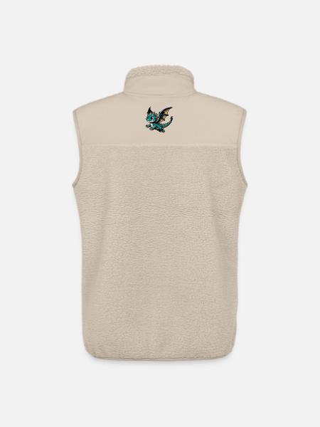 Dragon - Unisex Sherpa Gilet by Stanley/Stella - beige